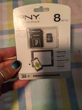 PNY 8GB microSD Card